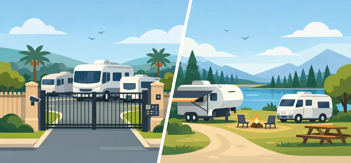Gated RV Park Versus Open Park: What Fits?
