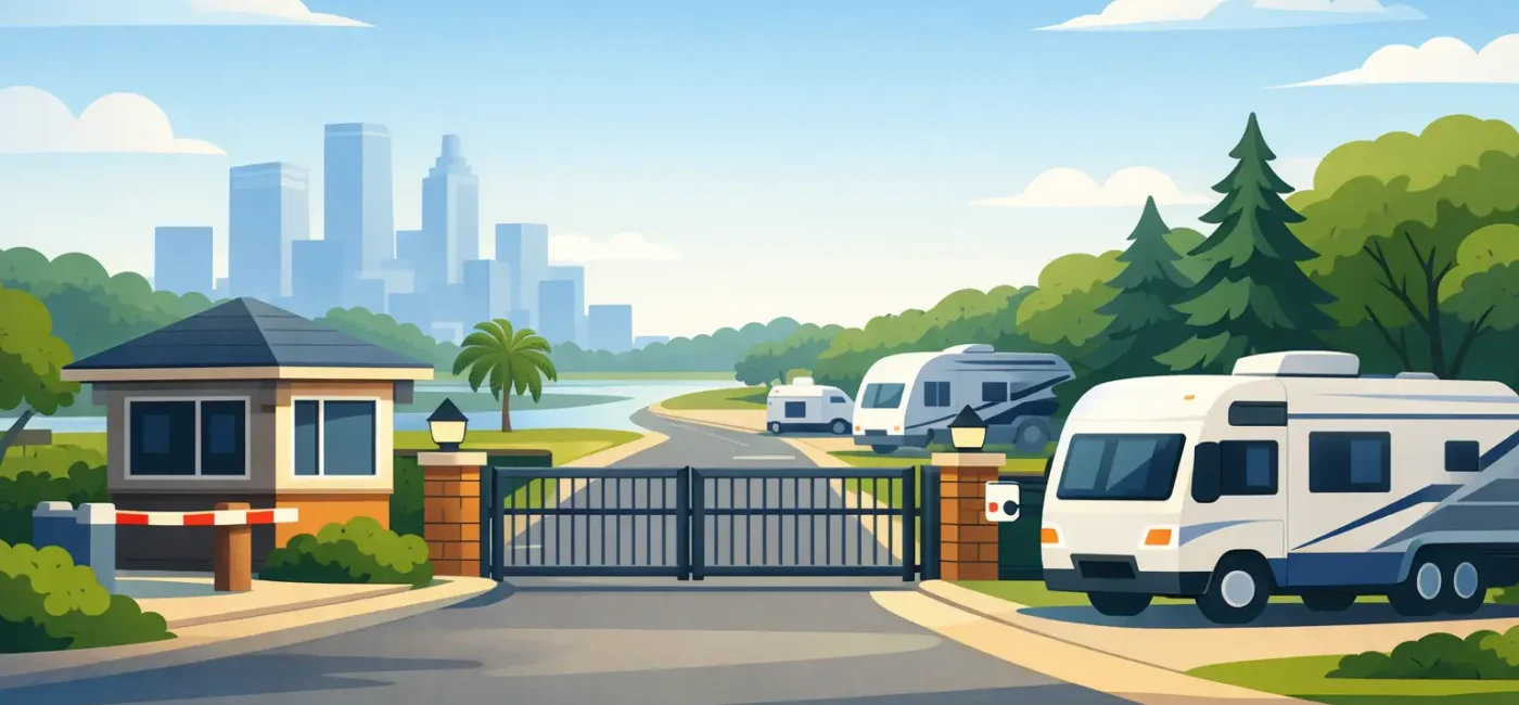 How to Choose a Gated RV Park Tulsa