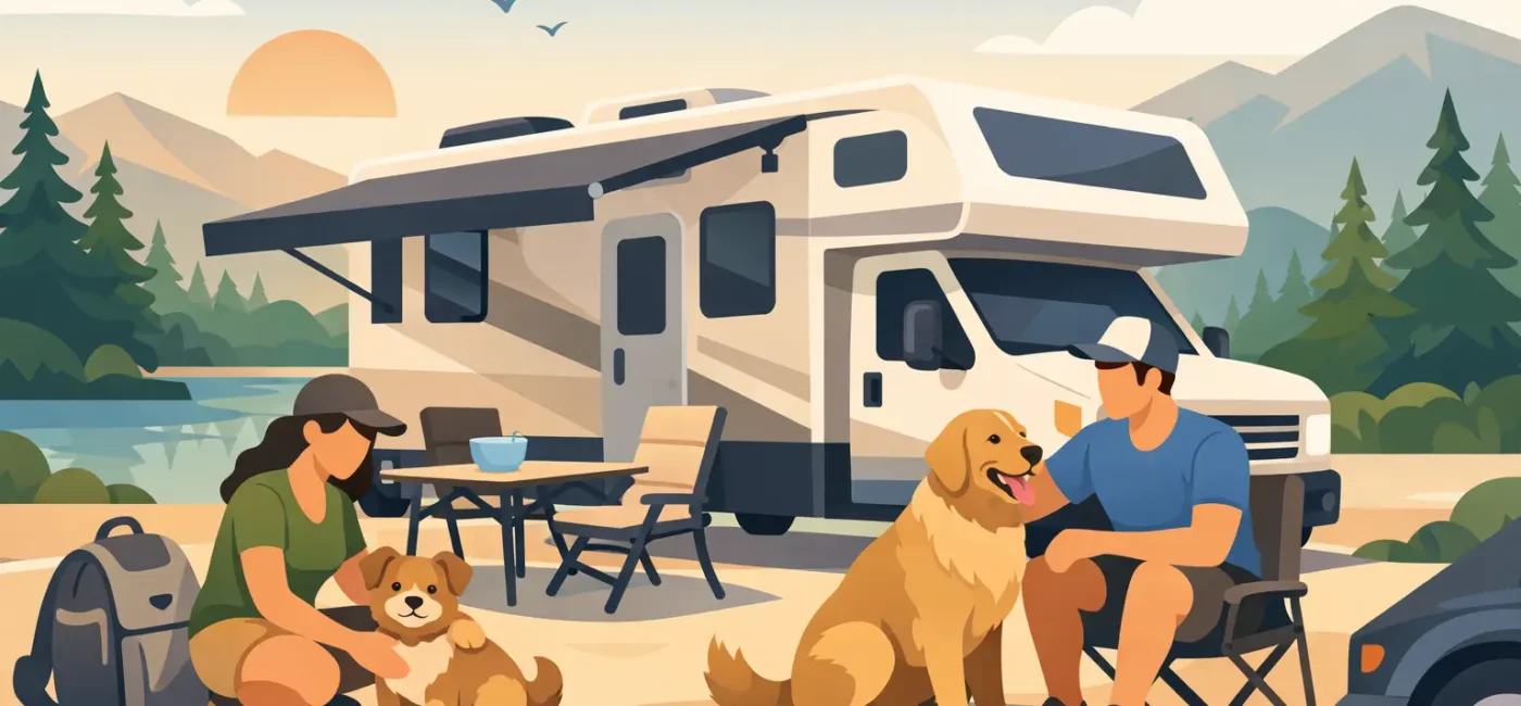 How to Travel With Dogs in an RV
