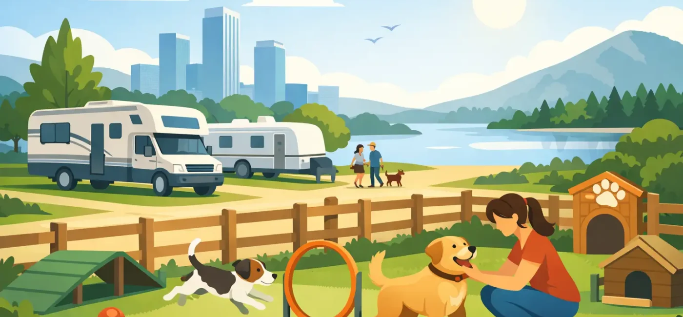 RV Park With Dog Area Tulsa Travelers Trust