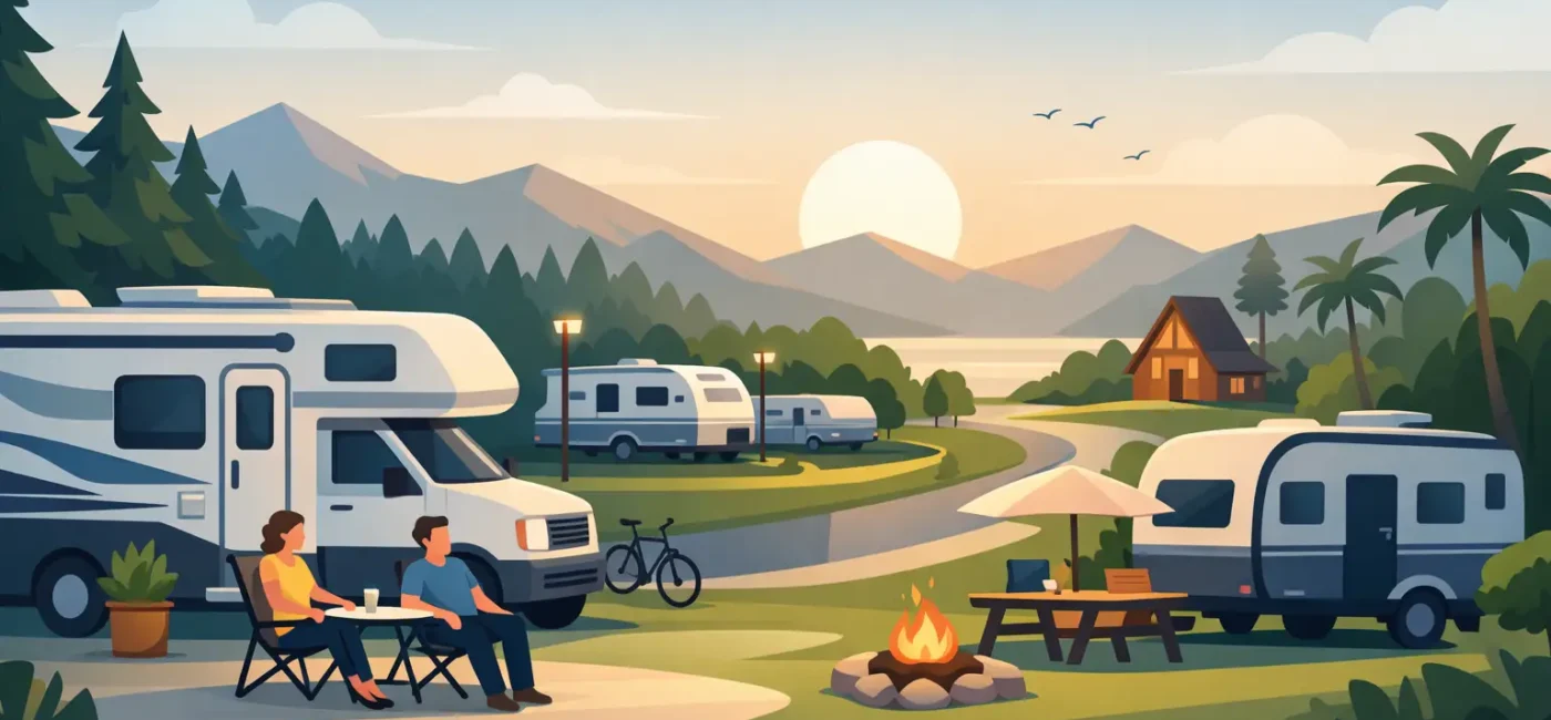 Can You Live in RV Park Full Time?