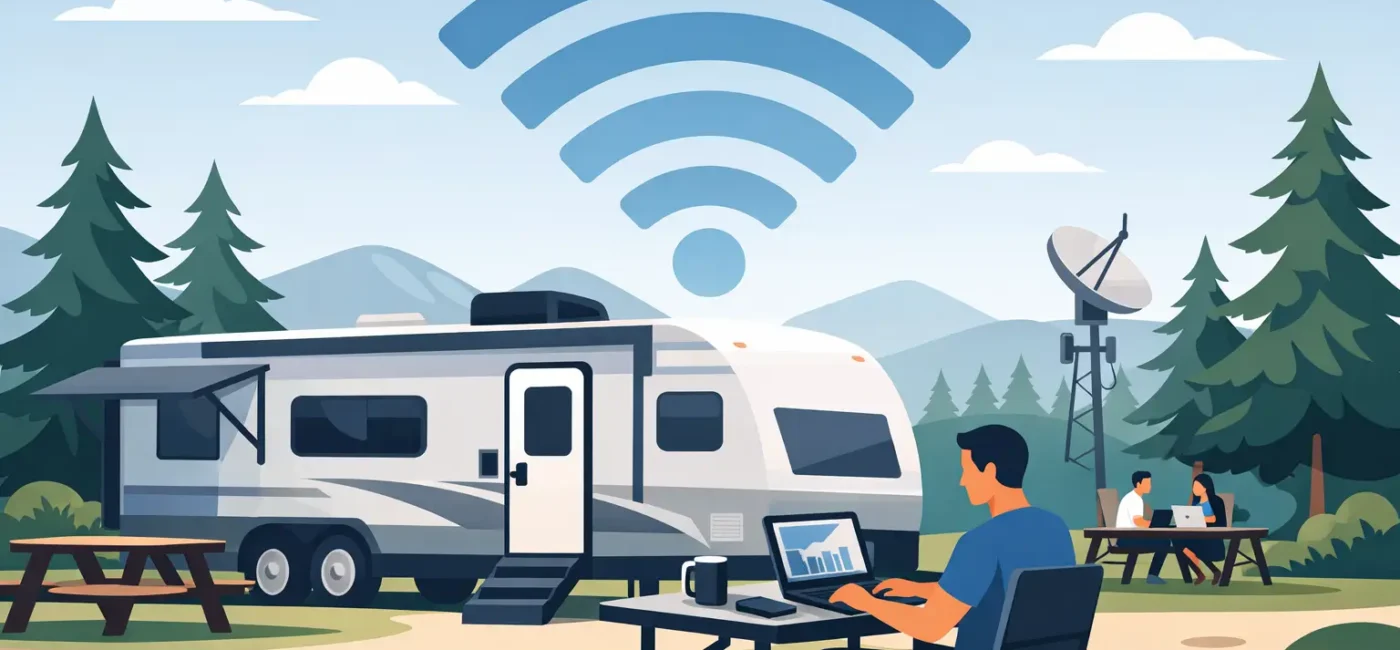 RV Park WiFi for Remote Work That Holds Up