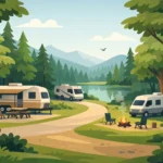What Makes a Quiet Tree Covered RV Park