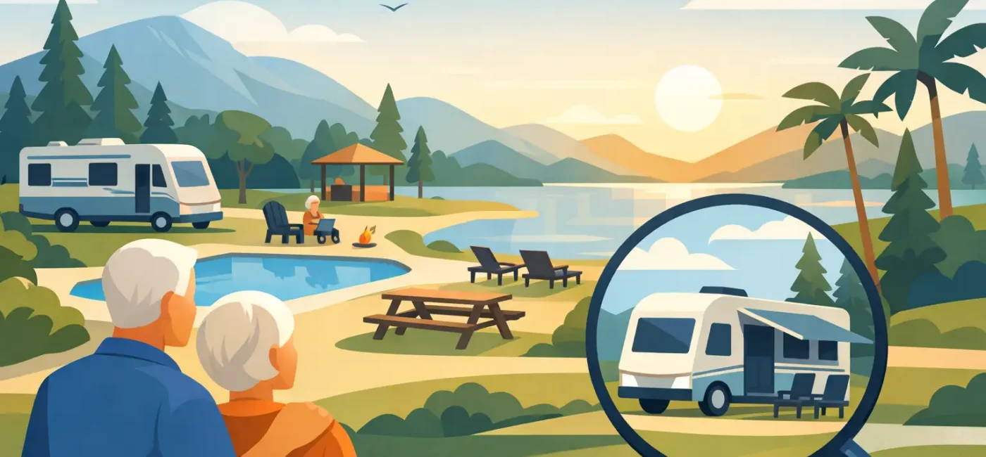How to Choose an RV Park for Retirees