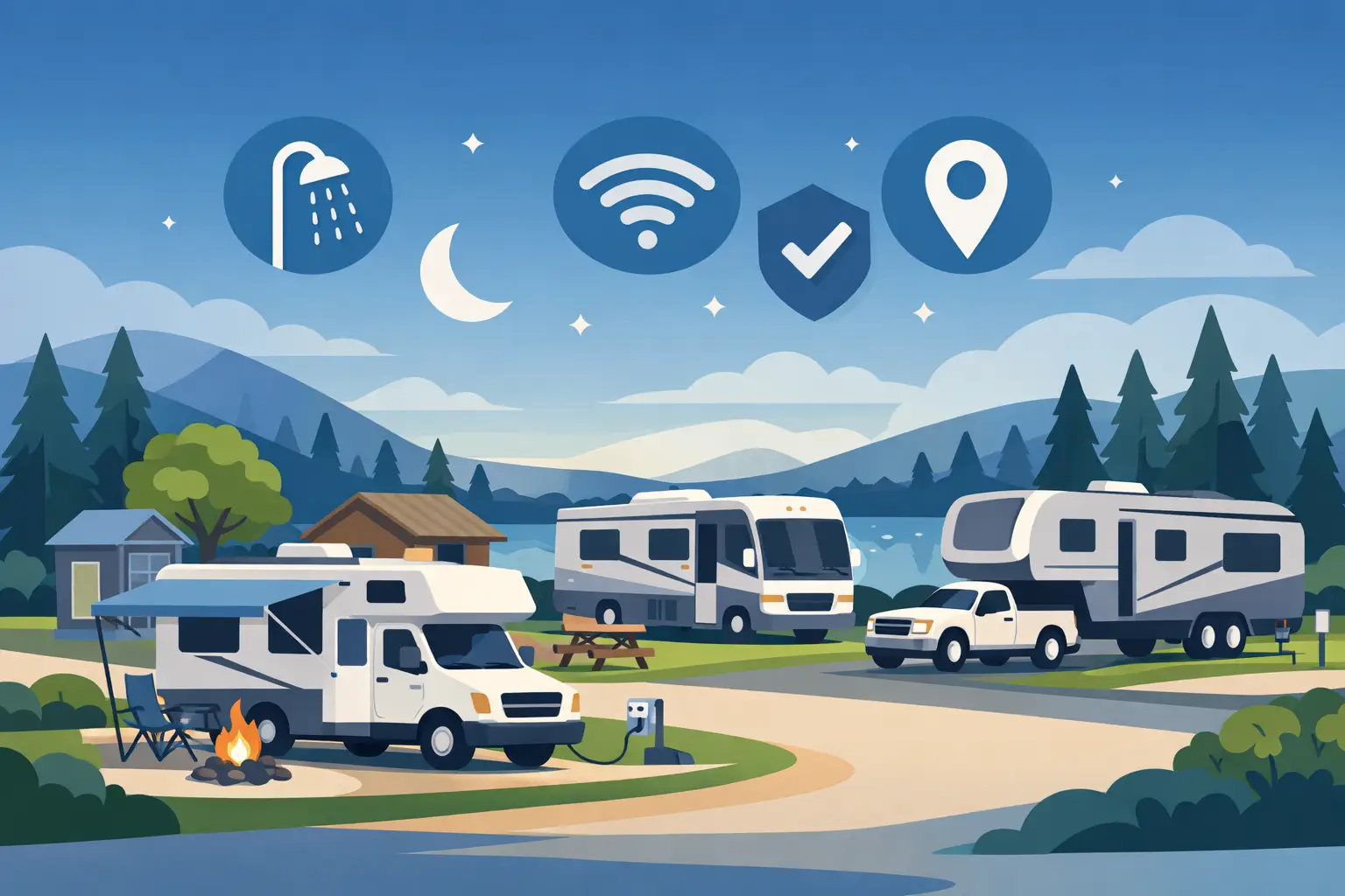 9 Best Overnight RV Stop Features to Look For