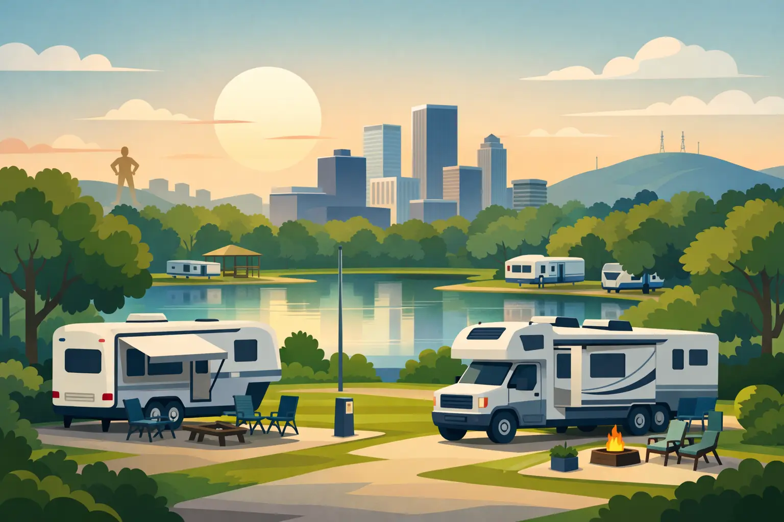How Long Can RVs Stay at an RV Park in Tulsa?