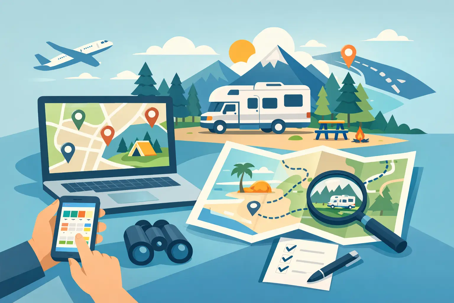How to Book RV Sites Without Travel-Day Stress