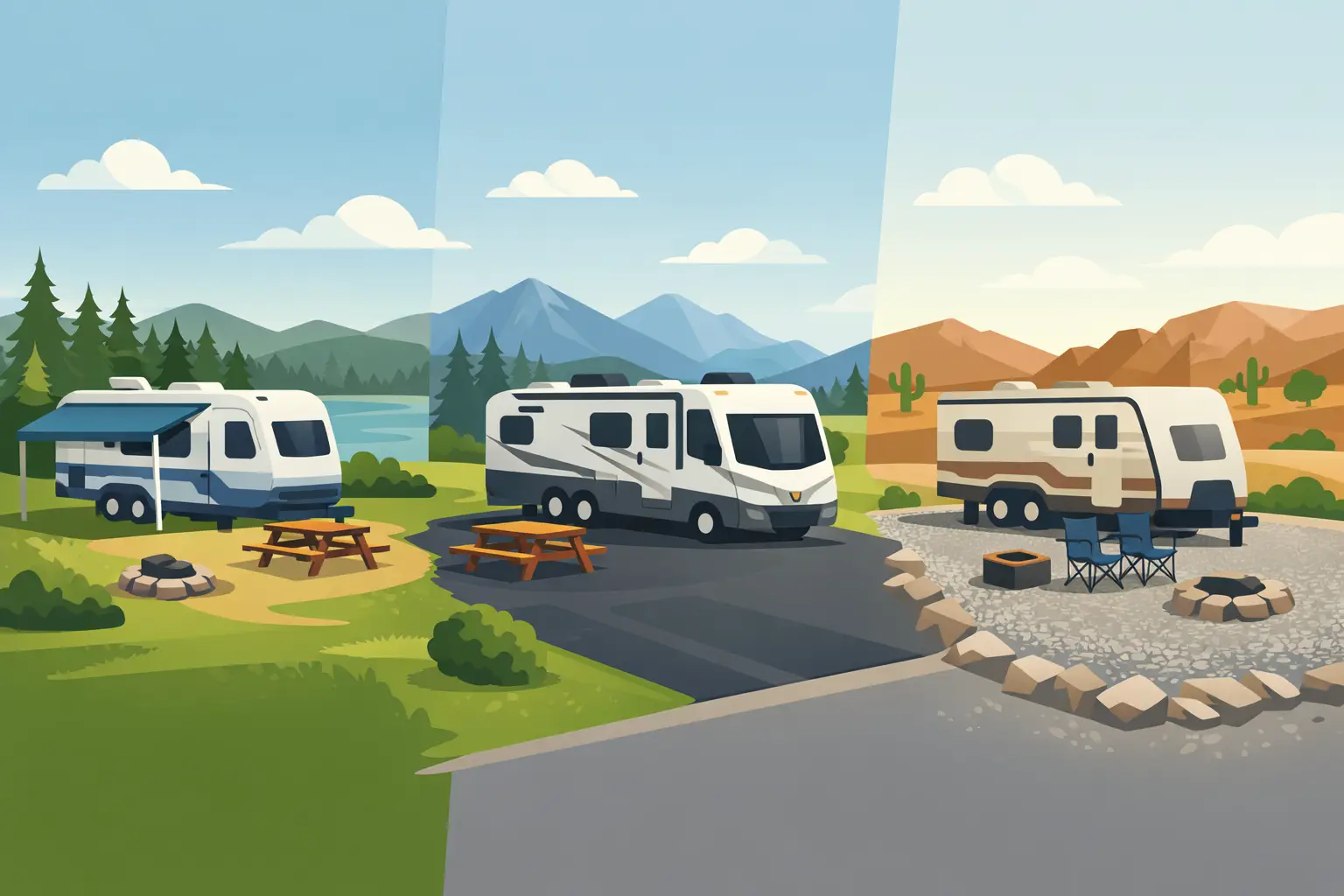 Are RV Sites Paved? A Guide to Site Surfaces