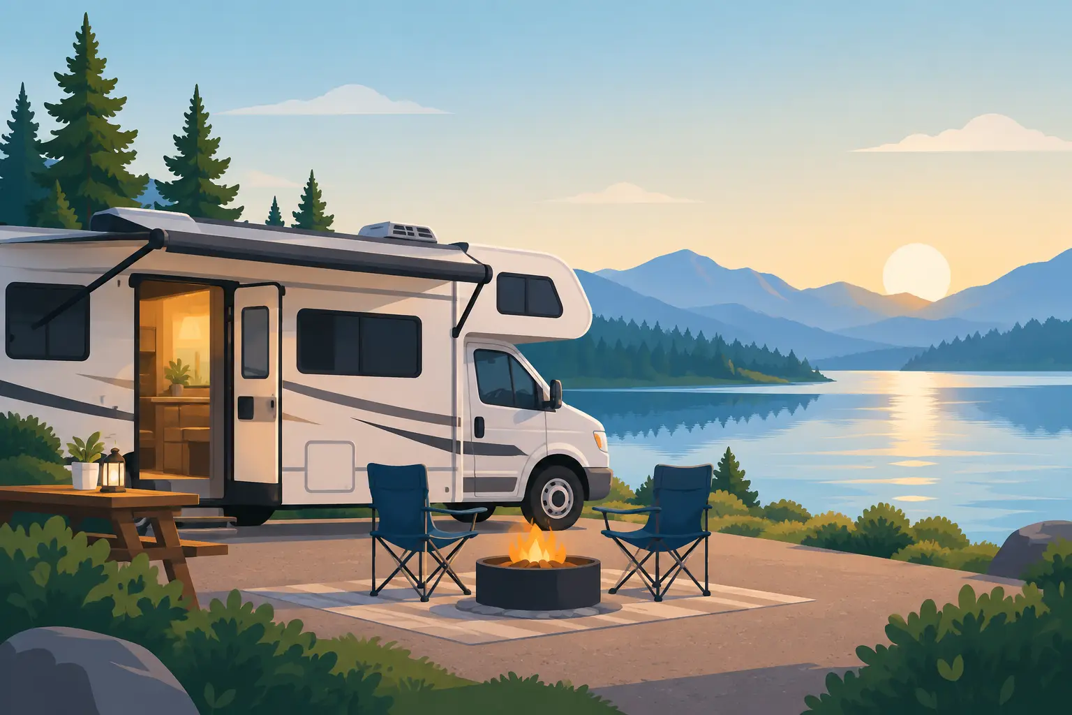 Temporary RV Housing Options That Feel Like Home