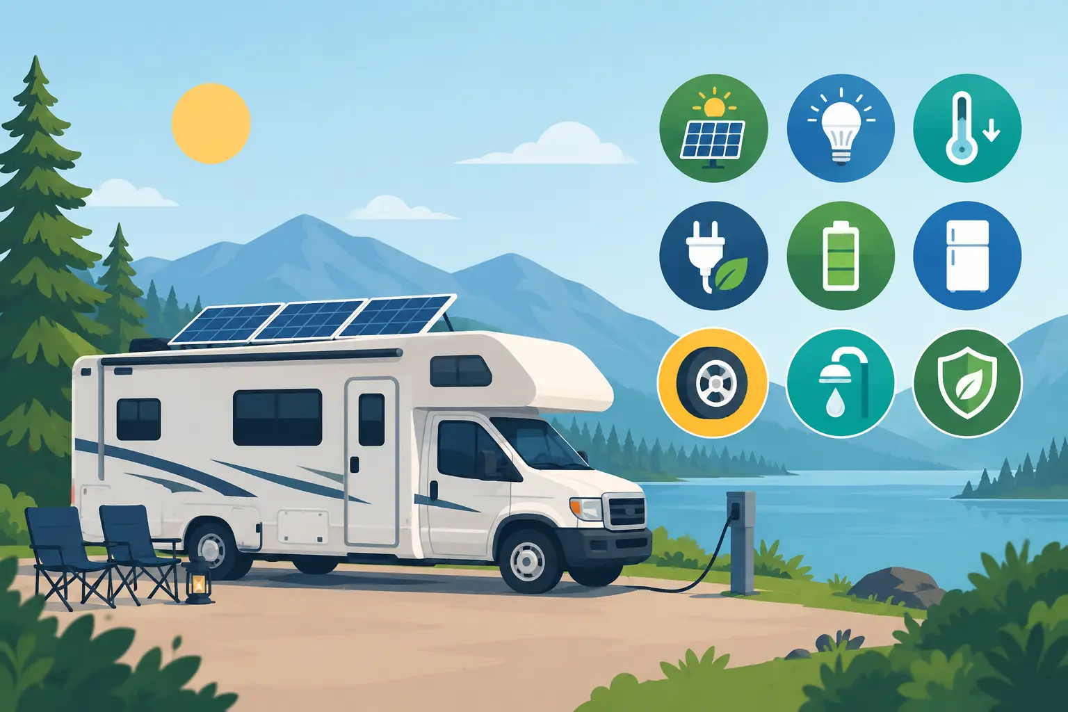 9 Practical Ways to Reduce RV Electric Costs